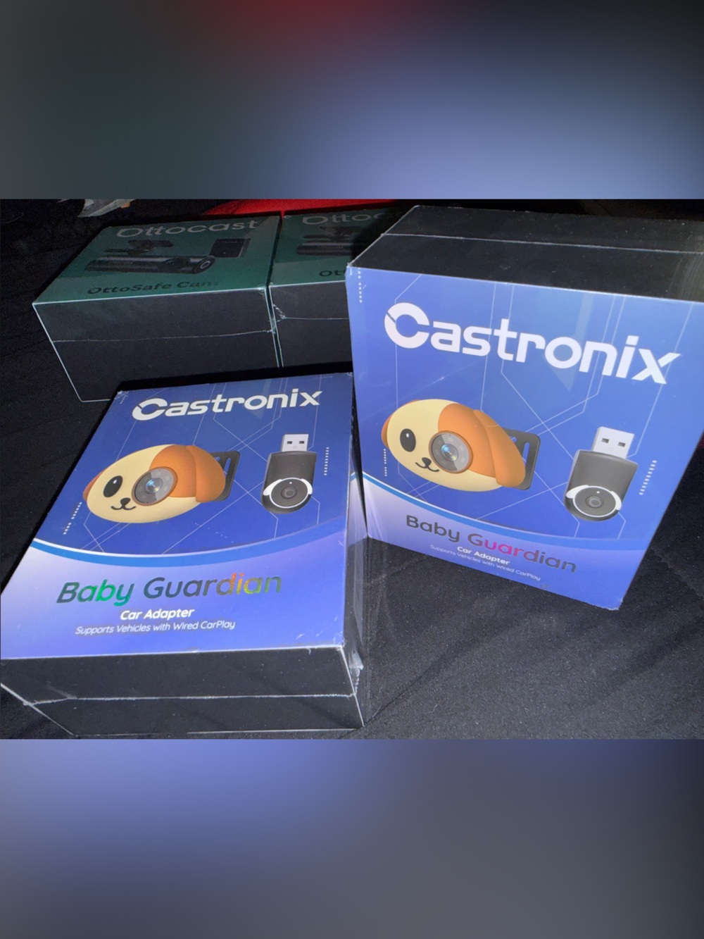 Baby Guardian Car Adapter - Blue